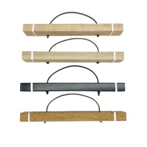 Custom Size Wooden Magnetic Hanger Poster Photo Frames Wall Decoration Paintings with Use As an Easel