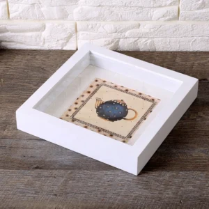 Custom Wood Australia Deep Square Shadow Box Picture Frames Bulk 3d White Black Photo Frames