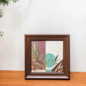 Custom sized MDF Foldable Digital Printed 1 Color Photo Frame Modern Design Wall mountable for Home Decoration Christmas Gifts