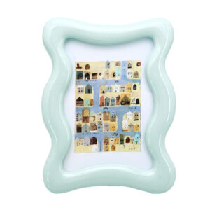 Customizable 5x7inch Retro Style Resin Decorative Photo Frame Exquisite 5x7inch Rectangle Desktop Photo Frame Home Decor
