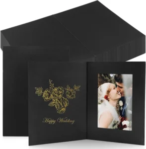 Customizable Handmade Eco Friendly 6 7 8 Inch DIY Desktop Display White Cardstock Picture Folding Paper Photo Frame