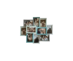 Customizable Multi Photo Frame FOR Collage Wall Decor with Hooks