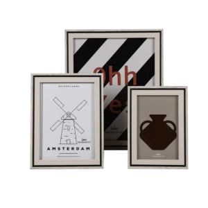 Customizable Sturdy Smooth Wall Tabletop Wood Frames Bulk for Commercial Home Office Photo Decoration