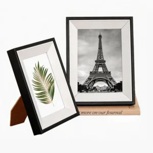 Customize Home Decoration Mini Picture Frame Wedding Photo Art Desktop Display Frame Wedding Dress Couple Photo Frame