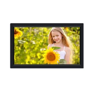 Customized 21.5 inch Touchscreen Digital Photo Frame MP4 MP3 Support Clock Smart Electronic Album Remote Desktop Advertising