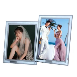 Customized 7*9″ Glass Photo Frame Sublimation Blanks Personalized Picture Display for Home Decoration