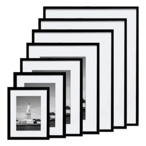 Customized A1 A2 A3 A4 A5 4×6 5×7 6×8 8×10 11×14 12×16 12×18 16×20 18×24 24×36 Black White Poster Picture Wood Photo Frame