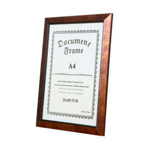 Customized A4 Photo Documents Frame Wall Hanging Certificate High School University Award Degree Diploma Frames Accessories JJ