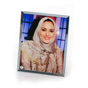 Customized DIY Logo EX Rectangle Glass Sublimation Photo Frame 180x230mm 0.5cm Thick 6 Color Eco Friendly Handmade Home Office