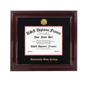 Customized Double Matted Documents Diploma Frames 8.5×11 Certificate