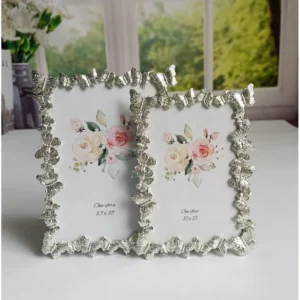 Customized Eco Friendly Metal Photo Frame Artistic Structural Elements Modern Design High Quality Tabletop Display for Home