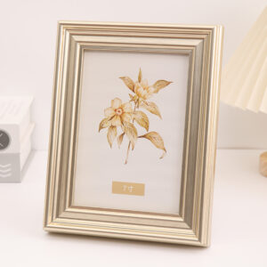 Customized European Classic Vintage Plastic Photo Frames Standing Hanging Decorative Wall Art Various Sizes Colors
