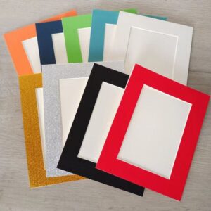 Customized Logo A4 A3 Cardstock Photo Frame Multi functional Square Colored Desktop Paper Photo Frame