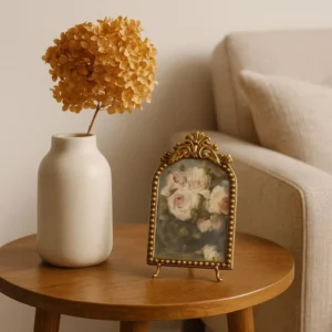 Customized Metal Photo Frame Eco Friendly Handmade Wedding Gift with Customized Color Size