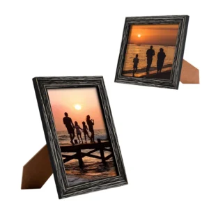 Customized Sesktop Display Wooden Photo Frame Tabletop Standing Photo Frames