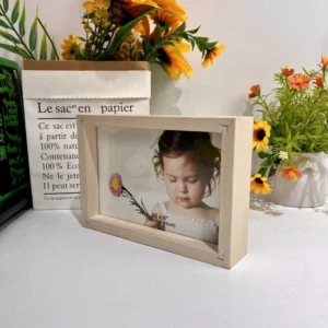 Customized Shadow Box Photo Frame Wall Painting Wood Picture Frame Color With for Home Decor