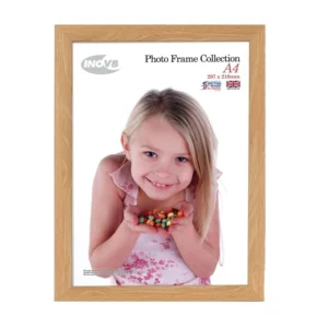 Customized Wood Photo Frame with Multi Printing (UV Offset) Multi Color A1 A14 Sizes Black & White Poster 24×36 Inch