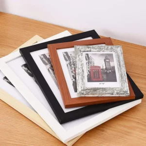 Customized of Photo Frames Display Stands Decorative Items Photo Walls Creative and Simple Diy Wooden Photo Frames