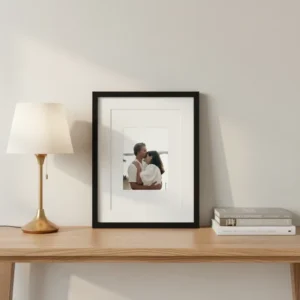 DIY Classic Iron MDF Photo Frame for Digital Wall Art and Table Use Embossing Printing 4 Color Print