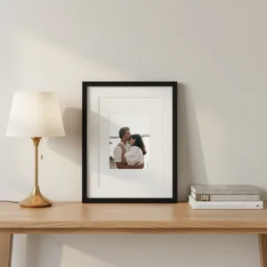 DIY Classic Iron MDF Photo Frame for Digital Wall Art and Table Use Embossing Printing 4 Color Print