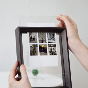 DIY Creative 9 Openings Decorative Wooden Frame Wall Hanging Picture Photo Collage Frame