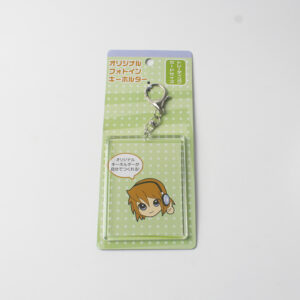 DIY Photo Frame Rectangle Keychain Transparent Plastic Keyring Insert Picture or Cards Custom Acrylic Key Ring