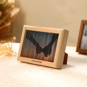 DIY Square Wooden Photo Frame Eco Friendly Lightweight Handmade Minimalist Display PDF Guide Downloadable Step by Step