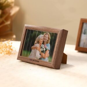 DIY Square Wooden Photo Frame Eco Friendly Lightweight Handmade PDF Guide Downloadable Step by Step Image Available