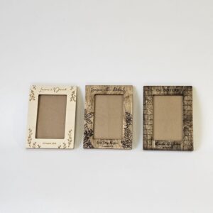 DIY Square Wooden Photo Frame Eco Friendly Lightweight Minimalist Display Handmade PDF Guide Downloadable Step Step Image