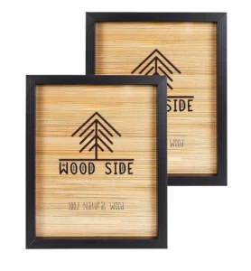 Dark Antique Polished Wooden Photo Frame Home Decoration Picture Photo Frame