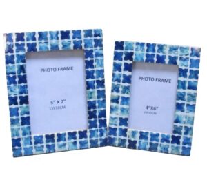 Decorative Bone Inlay Photo Frame Hot Selling Eco Friendly Fashionable Box Picture Photo Frame