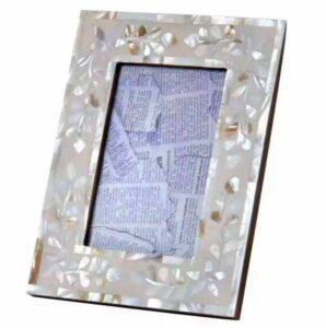 Decorative Bone Inlay Photo Frame Wedding Holiday Return Gift Image Paintings Case Wooden Frame Picture Photo Frame