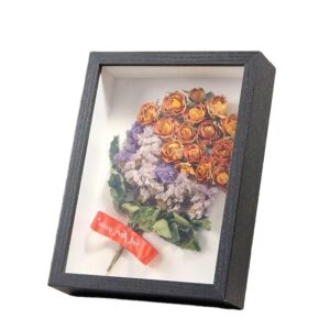 Deep 3D Wood Photo Frame Eco friendly A4 4×6 Sizes Black White Walnut Colors Durable MDF Plexiglass UV Printing Shadow Box Style