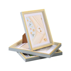 Desktop European Style Gifts Minimalist Home Decor Picture Tabletop Hollow Photo Resin Frame