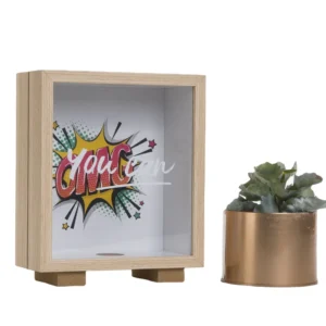 Digital Modern Eco Friendly Christmas Shadow Box Custom Colorful Open Hot Cardboard Moulding MDF Panel Wooden Picture Frame