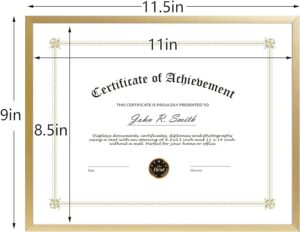 Diploma Certificate Frame Graduation Certificates Frame of Achievement Award Certificates for Students