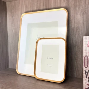 Direct Factory Lanjiang AL 31 14mm Metal Creative Rectangle Photo Frame Desktop Tabletop Wall Mount Display Stand