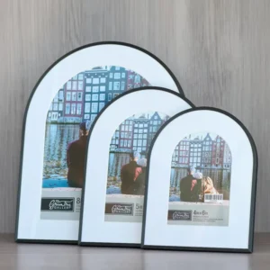 Direct Source Aluminum Arch Line 14mm Thick Portable High Strength Printed Photo Holder Creative Show Platform for Reception