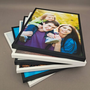 Diy Creative Office Photo Frame Plastic Self Adhesive Sticky Restickable Photo Frame for Wall Decoration