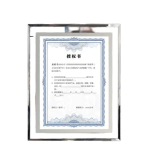 Eco-Friendly 7″ Glass Photo Frame with 6 Color Thermal Transfer Printing Factory Direct Custom Blanks