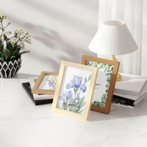 Eco Friendly Creative Photo Frame 5″ 6″ 7″ 8″ 10″ A3 A4 Sizes UV Printed Tabletop Display 5×7