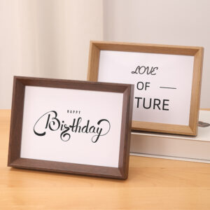 Eco Friendly Durable MDF Minimalist Photo Frames for Home Tabletop Use 7 inch to 10 inch Sizes