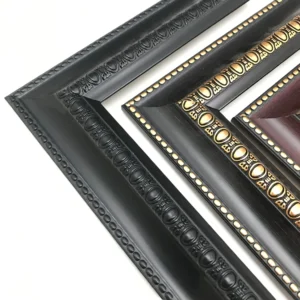 Eco friendly Factory Price Ornate Wedding Frames Digital Printing PS Photo Frame Stick Plastic Picture Photo Frame 20 Cartons