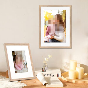 Eco friendly Modern DIY Simple Wooden Photo Frames 5 Inch to 10 Inch A4 Size Creative Display Stand for Picture Wall