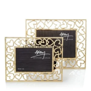 Elegant Modern Metal Photo Frame with Slim Design and Artistic Finished Perfect for Framing Wedding or Vacation Photographs