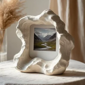 Elegant Resin Photo Frame for Desk or Wall Wedding Gifts Birthday Celebrations Home Decor