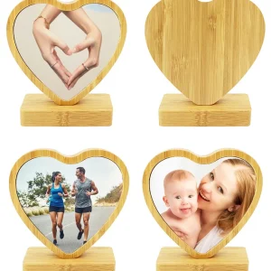 Environmentally Friendly Sustainable Gift Souvenirs Display DIY Magnetic Bamboo Photo Frame China Origin