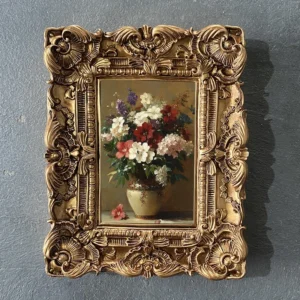 European Resin Photo Frame Gold Vintage Baroque Ornate Antique Picture Frames for Home Wedding Favor Gifts Eco friendly