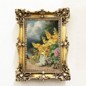 European Retro Relief Creative Wedding Photo Picture Frame Resin Wall Hanging Decorative Frame Modern Style