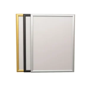 Factory 20mm A1 Aluminium Edge Mitred Corners Snap Frame Poster Frames Wall Mounted A1 Size Silver Advertising Boards